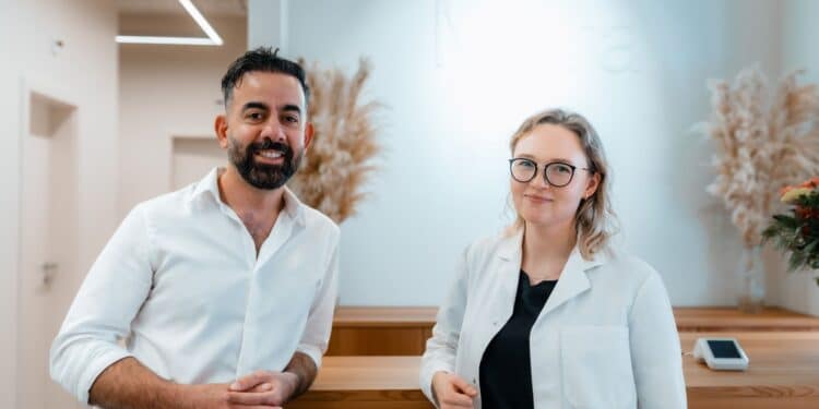 Dr. MED (lt) Juste Baksanskaite und Dr. med. (BG) Mohammed El Samara