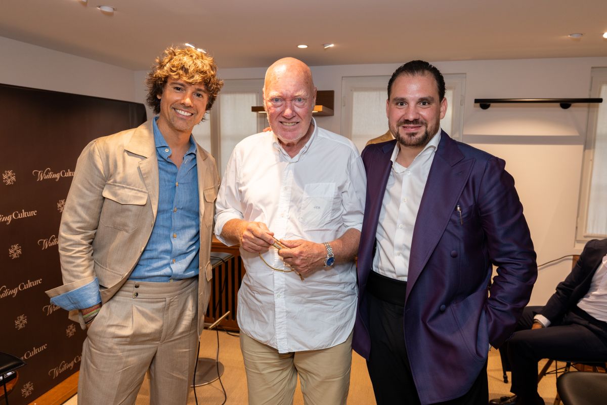 Ronnie Kessel (Kessel Group), Samuel Naldi (CEO Writing Culture) & Jean-claude Biver (Biver watches) - Bild Credits: Hernandez Edgar